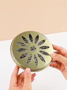 Portable Mosquito Repellent Coil Box Anti-mosquito Container Coil Tray Serrated Base With Cover Holder Anti-Scalding