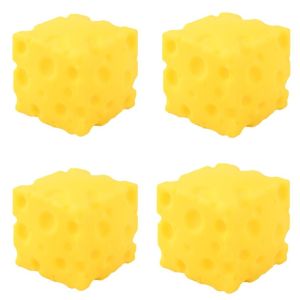 Hot Toys | Creative Simulation Cheese Squishy Toy Stress Relief Squeeze Ball Fidget Toy Funny Prank Toy for Kids Adults Anxiety Relief