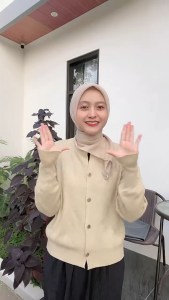 EXECUTIVE ATASAN/SWEATER RAJUT WANITA KNIT WEAR/SWEATER RAJUT OVERSIZE POLO GARIS WANITA TERBARU