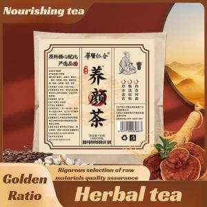 Facial Tea Chinese Herbal Ground American Ginseng Heavy Red Rose Aged Chloasma Whitening养颜祛斑美白茶