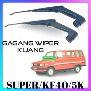 GAGANG  WIPER  / ARM WIPER SEPASANG TOYOTA KIJANG SUPER KF40/5K SET (2PCS) KANAN DAN KIRI