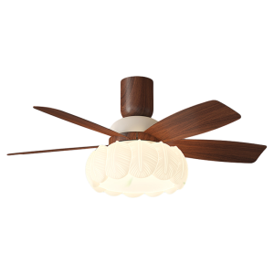 QINGYAO | Retro Eye-Protective Ceiling Fan Light