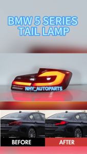BMW 5 Series F10 F11 F18 M5 528i 530i 2011 2012 2013 2014 2015 2016 2017 LED Tail lamp light smoke