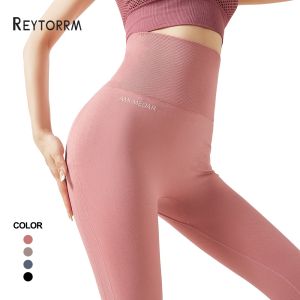 Reytorrm LYCRA® Yoga Legging Celana Olahraga Wanita High Waist Running Sport.(CK680)