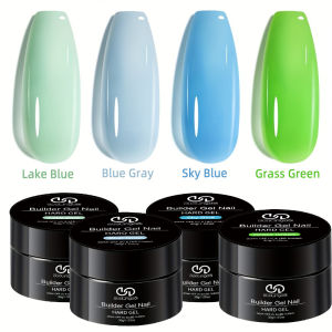 30g HEMA-FREE Builder Gel Milky Smooth UV Nail Gel for Extension Long Lasting Hard Gel Nail Strengthen Nail Art Design