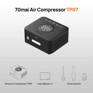 Portable Air Compressor Upgraded Large Cylinder Tire Inflator 5 Modes Air Pump for Car Bike Motorcycle Ball Inflation TP07