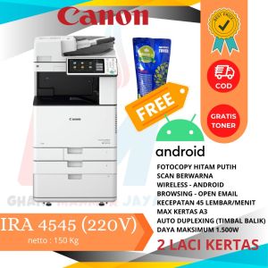 Mesin Fotocopy Canon IR Advance 4545 (220/110v)