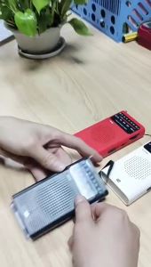 Full Band Radio Portable Radio AM FM Multi-function Radio Excellent Reception Transistor Radio With Loud Speaker Battery Powered