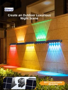 QIR | Solar Waterproof Outdoor Decorative Wall Light
