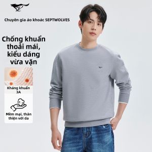 SEPTWOLVES | Áo Thun Cổ Tròn Chống Khuẩn