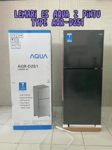 Kulkas Dua Pintu AQUA AQR-D251DS/ LS