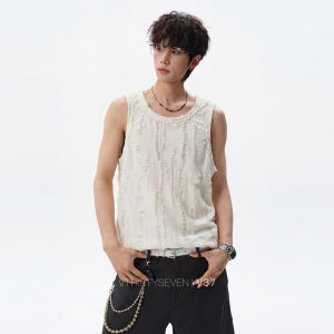 V37 | American Style Ripped Breathable Tank Top