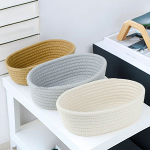 JIFANPAUL | Cotton Rope Woven Storage Basket for Home and Desk