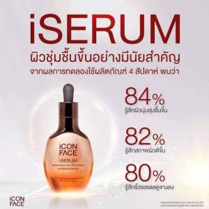 เซรั่มหน้ากระจก Icon Face iSerum Exp12/2026 Nanopro HYA Liposomes Hydro Booster เซรั่มหน้ากระจกกันแดดiconface exo creamicon ของแท้100%