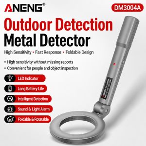 ANENG | ANENG DM3004A metal detector alarm outdoor metal detector for examination room high-sensitivity security scanner sound and light
