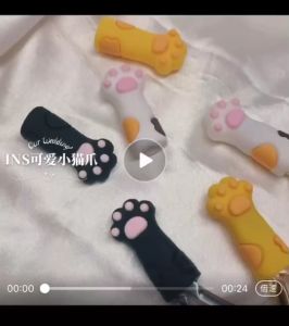 ปลอกห่อหุ้มกรรไกรซิลิโคนสําหรับใช้ในการตัดเล็บหนังกําพร้าหลากสี