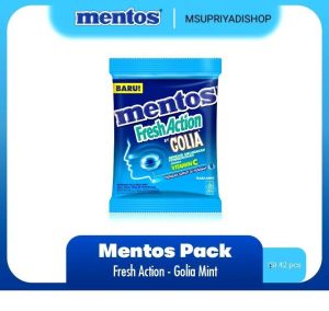 Mentos Golia Isi 42x25g - Permen Mint Cemilan