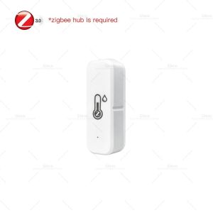 Tuya Zigbee 3.0 Mini Temperature And Humidity Sensor Indoor Smart Home Thermometer Hygrometer Remote Work With Z2M Smart Life
