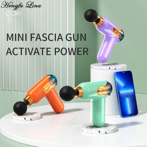 New LCD Display Massage Muscle Sport Fitness Massager Percussion Massager For Body Neck Deep Tissue Muscle FasciaGun