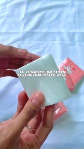 KAPAS TONER Tipis Mini Karakter Isi 25 Lembar