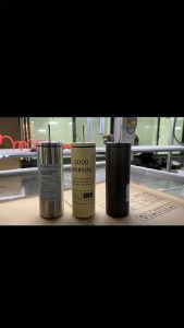 Cốc giữ nhiệt Americano loại Cao Ly giữ nhiệt Inox 304 dung tích 600ml Tặng kèm túi xách Ống hút Sticker 2D Giữ nhiệt 6- 12 tiếng