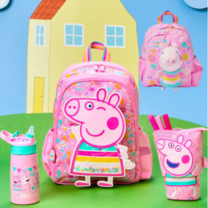 กระเป๋าเป้สะพายหลังเด็ก Smiggle จากออสเตรเลีย กระเป๋าเป้สำหรับเด็กอนุบาลและชั้นประถมศึกษาปีที่ 1 กระเป๋าเป้สะพายหลังแบบสร้างสรรค์และลำลองสำหรับเด็กอายุต่ำกว่า 3 ปี