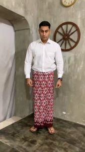 Sarung Batik Rayon Jumbo Motif Botol 8 | Rayon / Goyor Print | Jumbo | Serian Warna