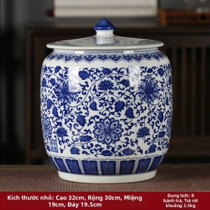 Lọ Chứa Trà Kín Khí Trang Trí Nhà