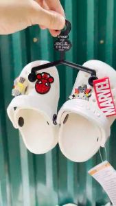 Sục Trắng Tinh Khôi Siêu Mềm Cho Bé Giày Bít Mũi Kiểu Dáng Xinh Xắn Đáng Yêu