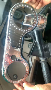Bajaj RE Chrome Accessories Meter Cover (Sold per 1 Piece)