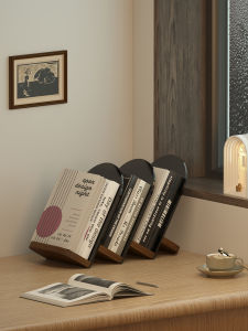 ชั้นวางหนังสือแบบเอซิลอะคริลิกพร้อมมุมสำหรับจัดระเบียบของเล่นสำหรับเด็กและนักเรียน อุปกรณ์สำนักงานและวัสดุศิลปะ