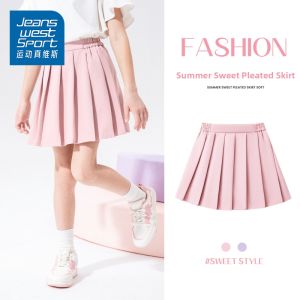 JEANSWEST SPORT | New White Pleated Skirt for Girls Mini Skirt