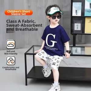Tagkita | Bộ Áo Mỏng Cotton Mùa Hè Cho Trẻ Em