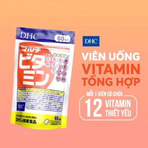 Viên Uống Vitamin Tổng Hợp DHC Nhật Bản 60 Ngày Bổ Sung Multivitamin Tăng Sức Khoẻ Tăng Đề Kháng Chống Lão Hoá Bồi Bổ Cơ Thể – Gói 60 Viên