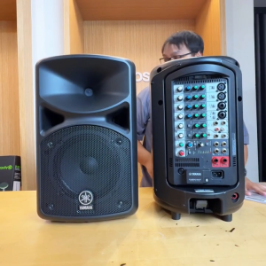 YAMAHA STAGEPAS 400BT Set ชุดเครื่องเสียง PA ขนาดพกพา มาพร้อมเพาเวอร์มิกเซอร์ ใช้งานง่าย AT Prosound