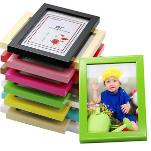 Modern Minimalist Wall Mounted Photo Frame 7 Inch 5 Inch Childrens Picture Frame Eco-friendly High-molecular Rectangular Photo Album
