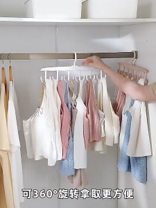12 Hooks Multi-Purpose Bra Hangers For Closet Organizer For Hanging Ties Underwear Stockings Hat hanger multifuntional