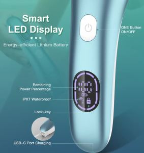 Bộ Dụng Cụ Chăm Sóc Cá Nhân 3 Trong 1 Hatteker Dành Cho Nữ - Máy Cạo Lông Vùng Nách Chân Máy Tỉa Lông Bằng Thép Không Gỉ Với Sạc Nhanh