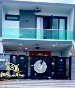 AUTO GATE Full Aluminum Trackless Auto Folding Gate / 10 YEARS WARRANTY / Whole Malaysia Service