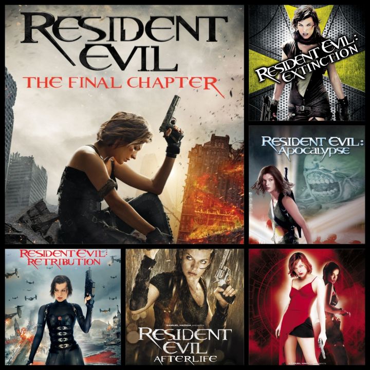 [DVD HD] ผีชีวะ ครบ 6 ภาค-6 แผ่น Resident Evil 6-Movie Collection #หนังฝรั่ง #แพ็คสุดคุ้ม
(ดูพากย์ไทยได้-ซับไทยได้)