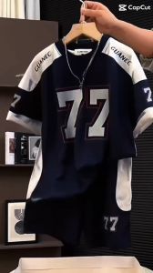 Bộ quần áo mùa hè bé trai 14-48kg mẫu S77 bộ đồ trẻ em cộc tay chất cotton cho bé trai