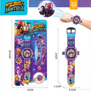 Hasbro | Kids Projection Watch 24 Images Cartoon Digital Electronic Wristwatch Multifunctional Toy Watch for Fans Birthday Party Favors