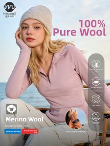 Menyanull | Quick-Dry & UV Protection Merino Wool Sportswear