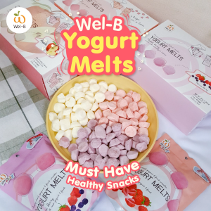 WelB Freeze Dried Yogurt Melt 6 packs x 7g per Box