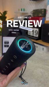 Tronsmart Mirtune C2 Portable Speaker 24W ลำโพงบลูทูธ เสียง 360 องศา ไฟ RGB กันน้ำ IPX7 #Qoomart