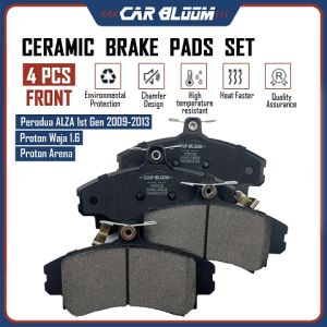 04465-46R10 Perodua Front Disc Brake Pad For Perodua Alza 1st Gen old model/Perodua AlZA ist Gen 2009-2013/Proton Waja 1.6/Proton Arena