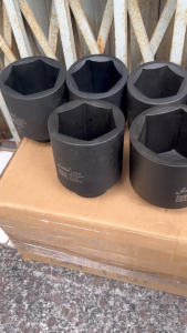 Đầu tuýp Đen Dài 1″ dài 120mm lục giác từ size 24- 80mm THÉP CR-MO SANTA IMX324-80 (6 Point Metric Deep Impact Socket)