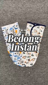 Bedong bayi instan bedong lipat BABY LEON BC-108 Bedong Bayi Instan Kain Bedongan Bayi Motif