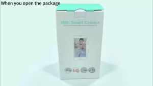 4MP PTZ Baby Monitor Camera - WiFi Indoor 355° Security Cam with Voice Intercom & Night Vision CCTV Surveillance for Home ICsee