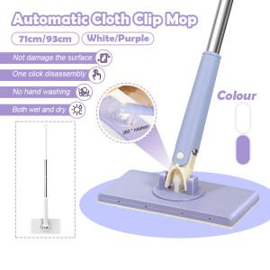360 ° rotating face towel small mop cloth clip Pembersih Lantai mini mop automatic cloth change dust removal bathroom wall cleaning mop lazy flat mop floor cleaner lazy mop glass cleaner面巾纸拖把